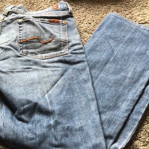 7 for all Mankind boot cut jeans
